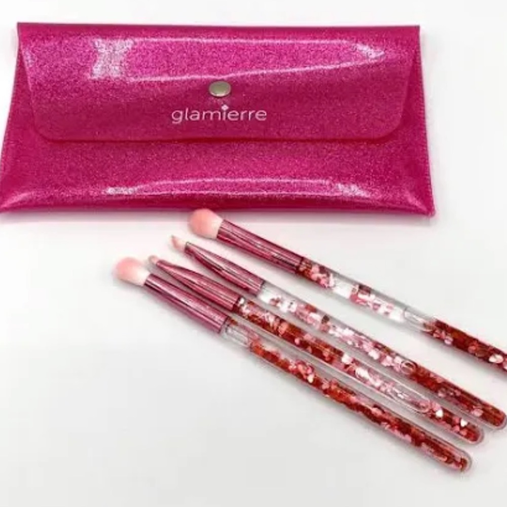 New Glamierre Glitter Makeup Brush Set